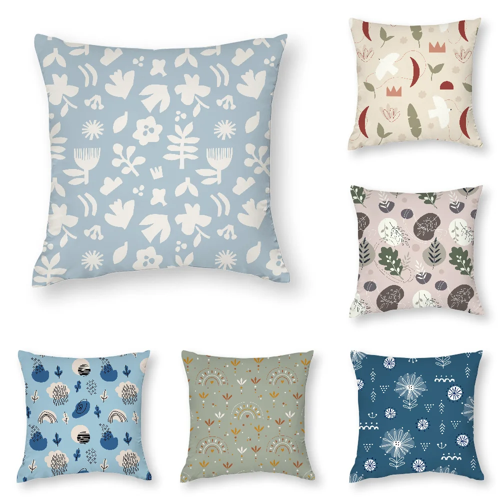 

Abstract Shape Doodle Pillow Case 3D Print Polyester Fiber 45*45 cm Home Sofa Throw Pillow Cover Decoration Festival Gift