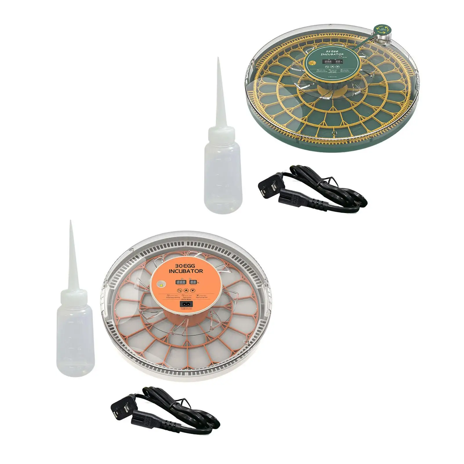 

Инкубатор для яиц, фермерский инкубатор, легкий многоцелевой инкубатор, портативный с автоматическим поворотом яиц для перепелов, утиных голубей