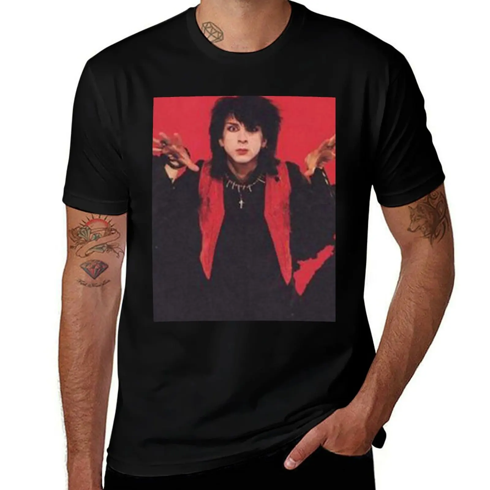 Marc Almond T-Shirt Basic Lightweight Short Sleeve Tee T-Shirt