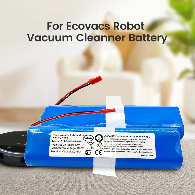 14.4V 2600mAh-3500mAh Robot Battery for ILIFE V3s Pro V5s Pro V50 V8s V80 V8 Plus X750 Ecovacs Deebot DF43 DF45 Vacuum Cleaner