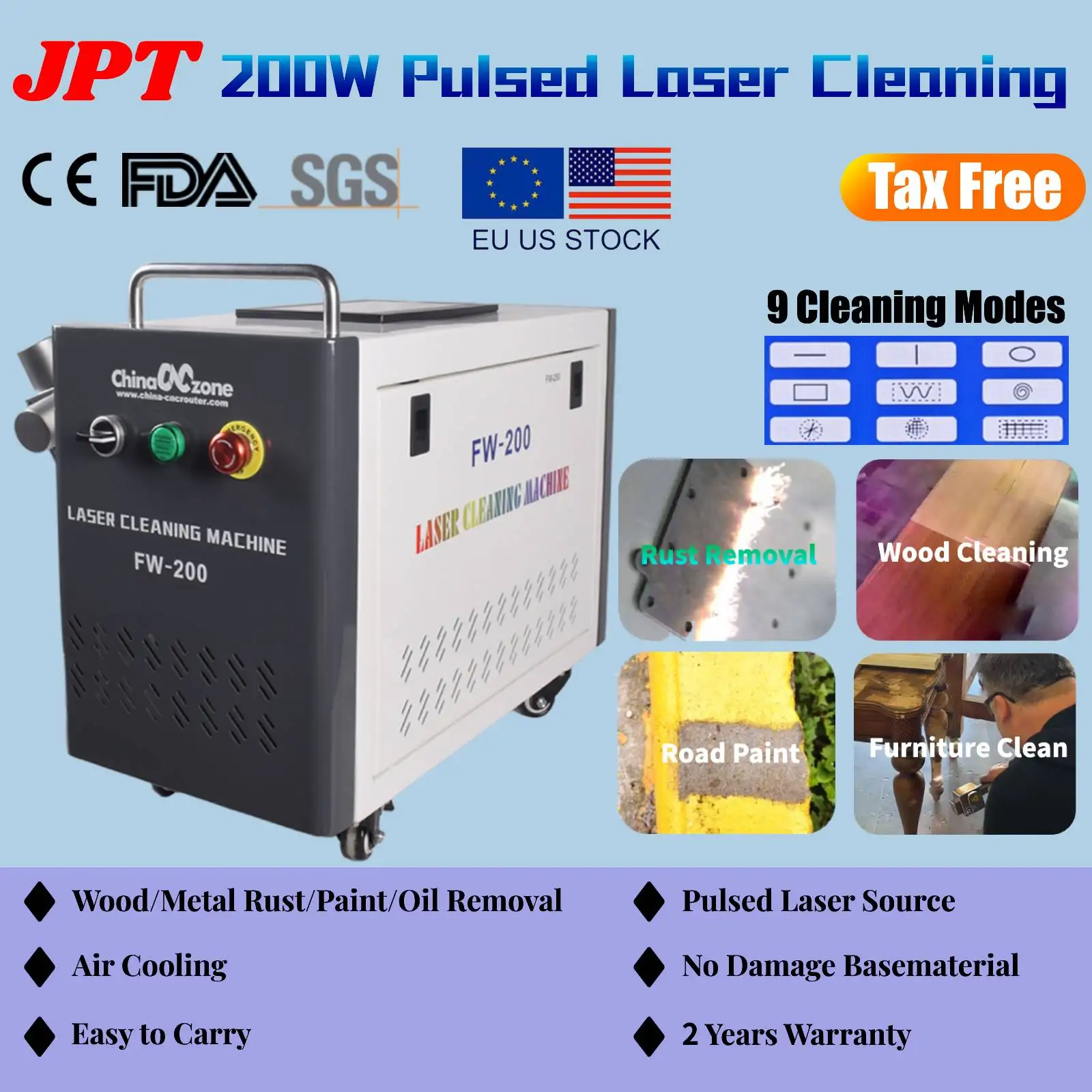 Jpt 200W Pulsed Las… - image