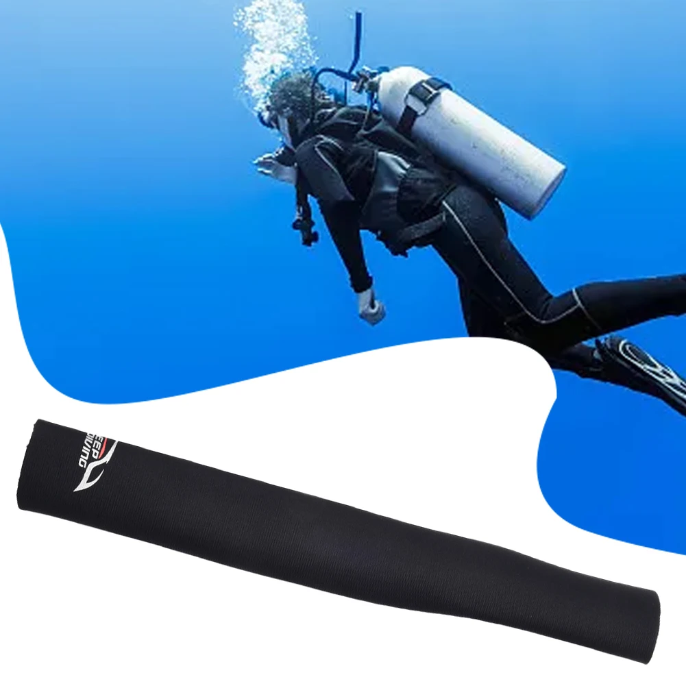 Funda duradera para correa de entrepierna de buceo, material de neopreno + nailon, aproximadamente 38 cm de longitud, elasticidad moderada