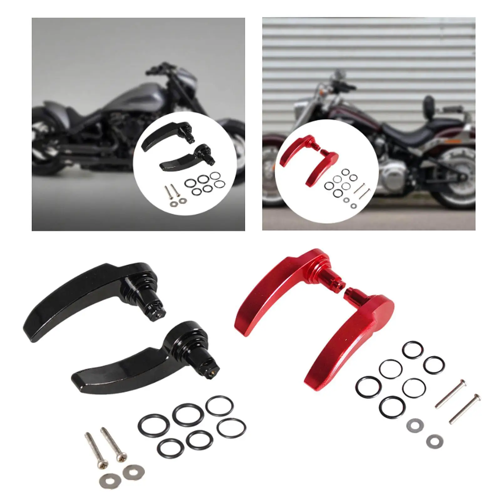 Saddle Bag Lifter Hard Multipurpose Wear Resistant High Performance Accessory Utility Saddle Bag Latch Handles for Harley