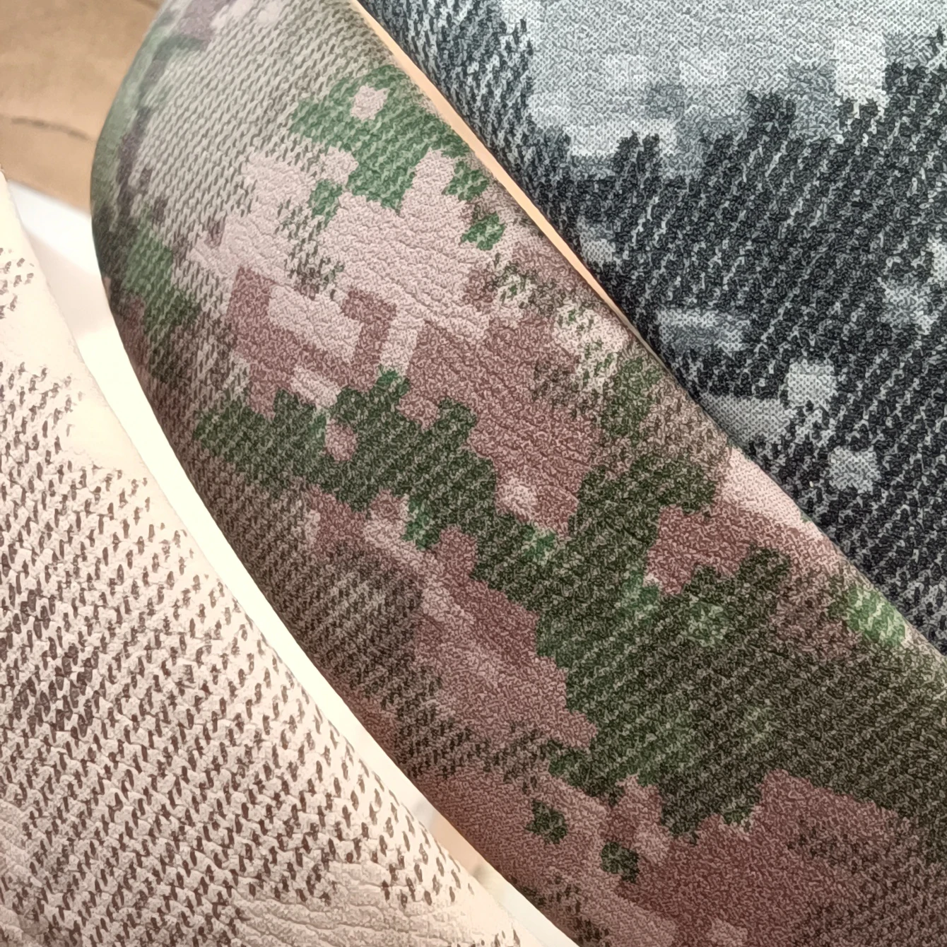 نمط جديد بولي Leather الجلود التمويه عقال منقوشة الخريف الشتاء غسل الوجه كل مباراة بسيطة الزي عقال الإناث Accessoriess #3