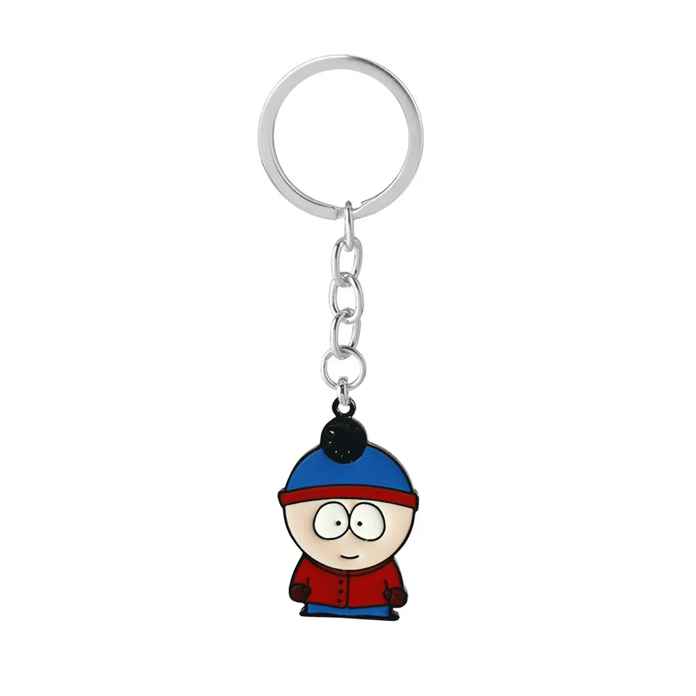 Parque juegos de Anime alrededor en un salvaje lejano hay un mal niño paraíso llavero de aleación joyería decorativa pequeño regalo