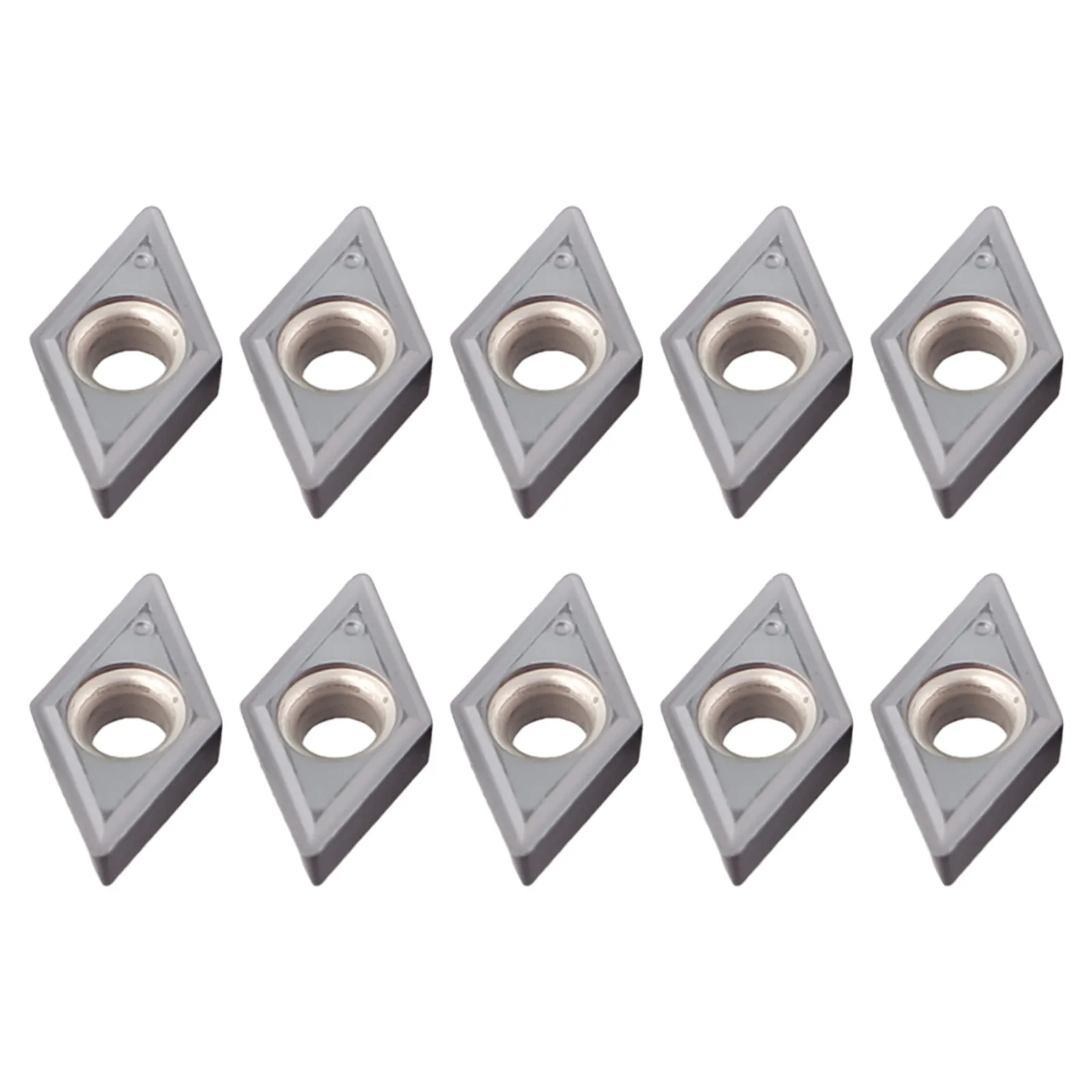 

Good performance in dirty environments 10PCS DCMT 21 51 NN DCMT 070204 NN indexable turning Carbide Insert for steel