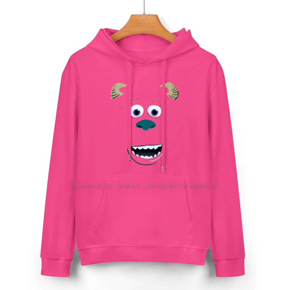 James p. Sullivan-Hoodie de algodão puro para homens e mulheres, camisola Monsters, camisola unissex, 24 cores, camisola 100% algodão com capuz