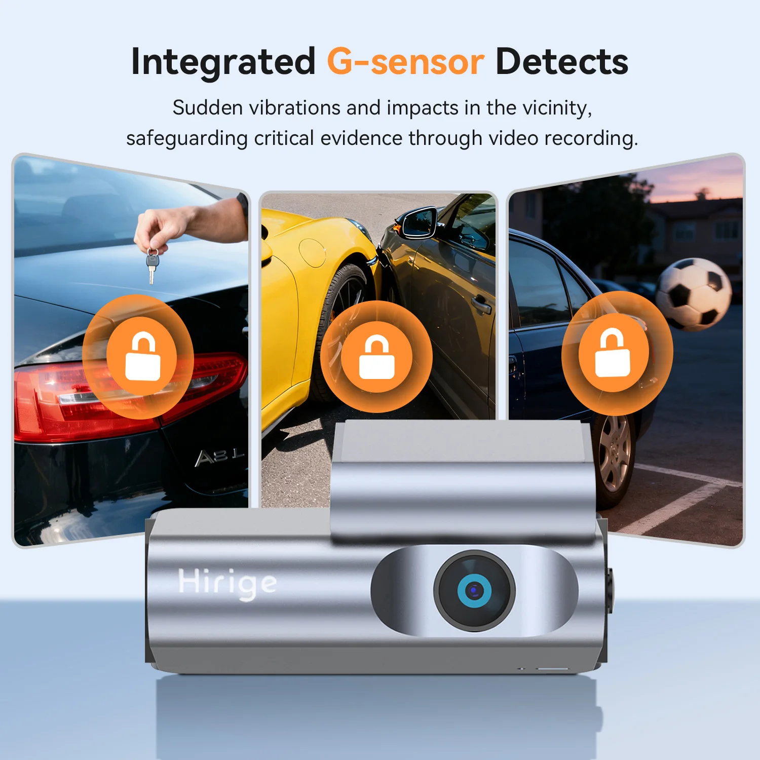 

Dash Cam Hirige M4 4K Ultra HD Resolution Dash Camera Night Vision G-sensor Loop Recording App Control Dash Camera