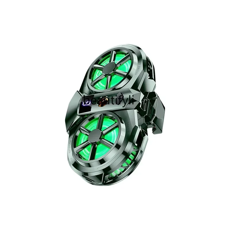 smt61 Dual-core fast-cooling mobile phone live broadcast special radiator cooling artifact, ice-sealed refrigeration back clip