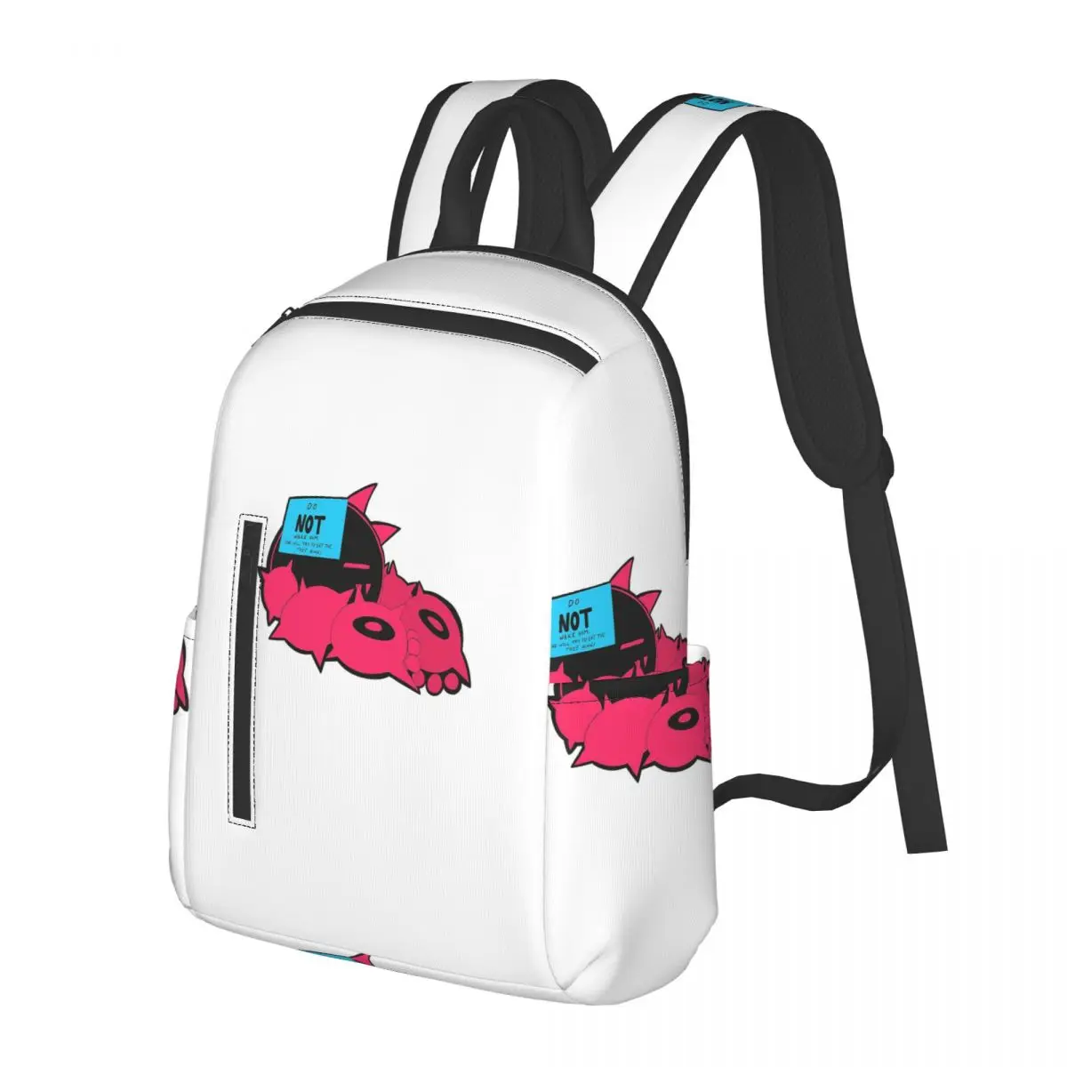 Just Shapes And Beats Blixer Bad Cat Student Backpack School Bag Hiking Travel Daypack for Boys Girls Bookbag Shoulder Bags