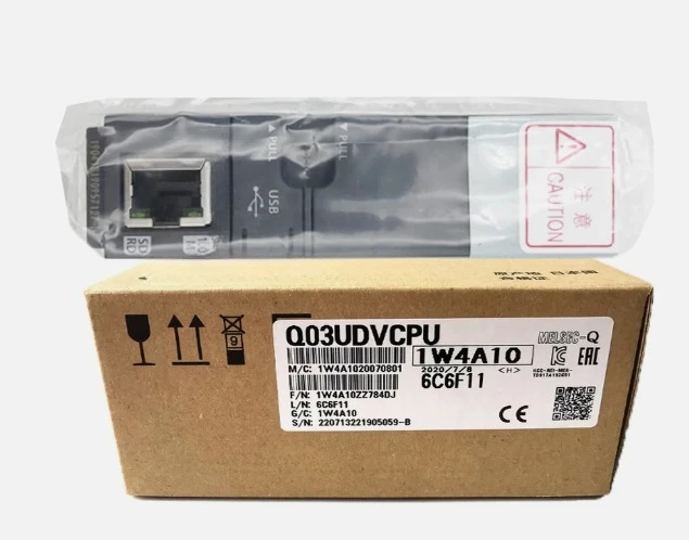 

Brand New Q03UDVCPU Q02CPU PLC servo motor module Expedited shipping