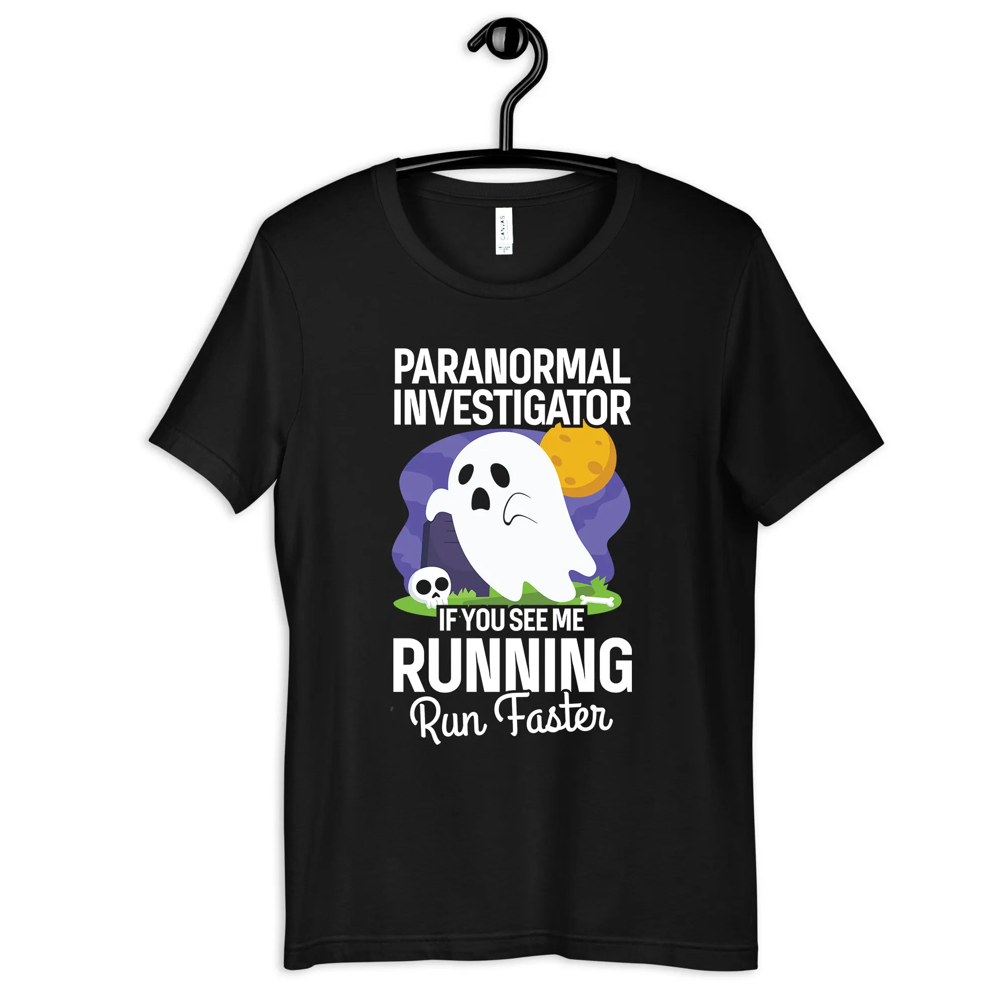 Funny Paranormal Investigator T Shirt Ghost Hunting s Men Long Sleeve SweaT Kids