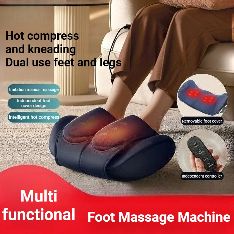 Half Package Foot Massager Breathable Human-like Hand Heating Electric Foot Massage Machine Multifunctional Massage Instrument