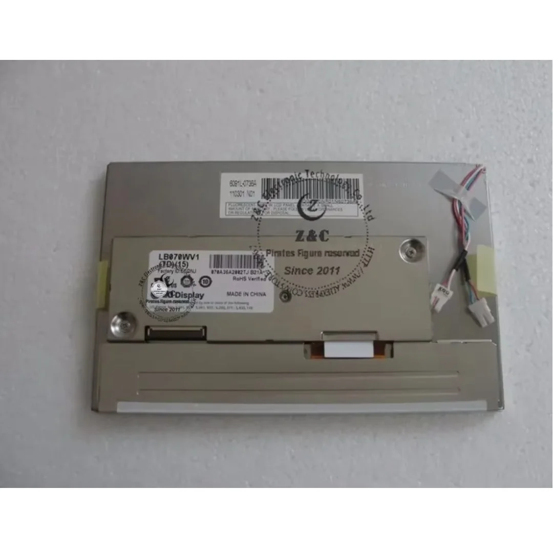 LB070WV1 (TD)(15)  LB070WV1-TD15 New original 7 Inch LCD Display Screen for Car GPS Navigation