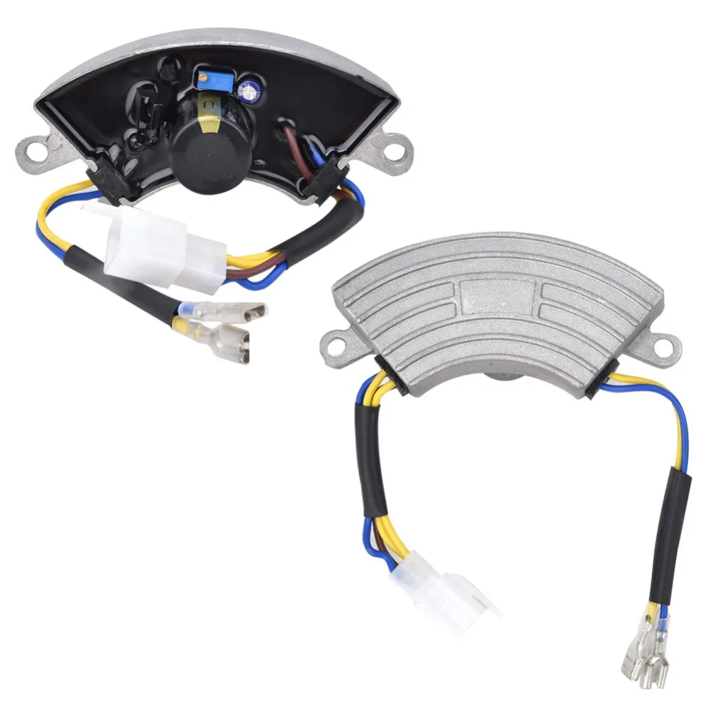 2KW AVR Automatic Voltage Regulator Single-Phase Half Moon Style Full-wave Rectifier Moisture-Proof Easy To Install