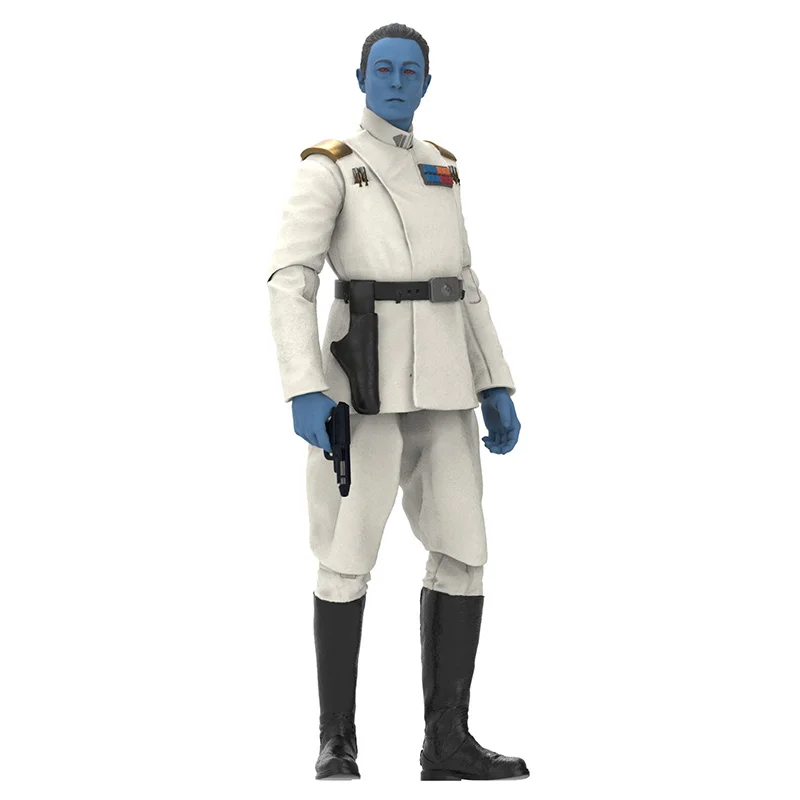 Hasbro Star Wars Ahsoka The Black Series Grand Admiral Thrawn 16Cm Anime Original Action Figure Model Toy Gift Collection