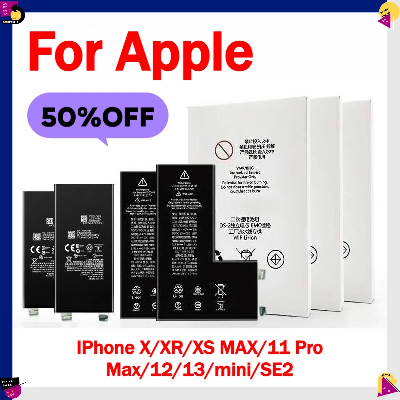 

For Apple IPhone X/XR/XS MAX/11 Pro Max/12/13/mini/SE2, The Battery Will Not Pop Up Prompts