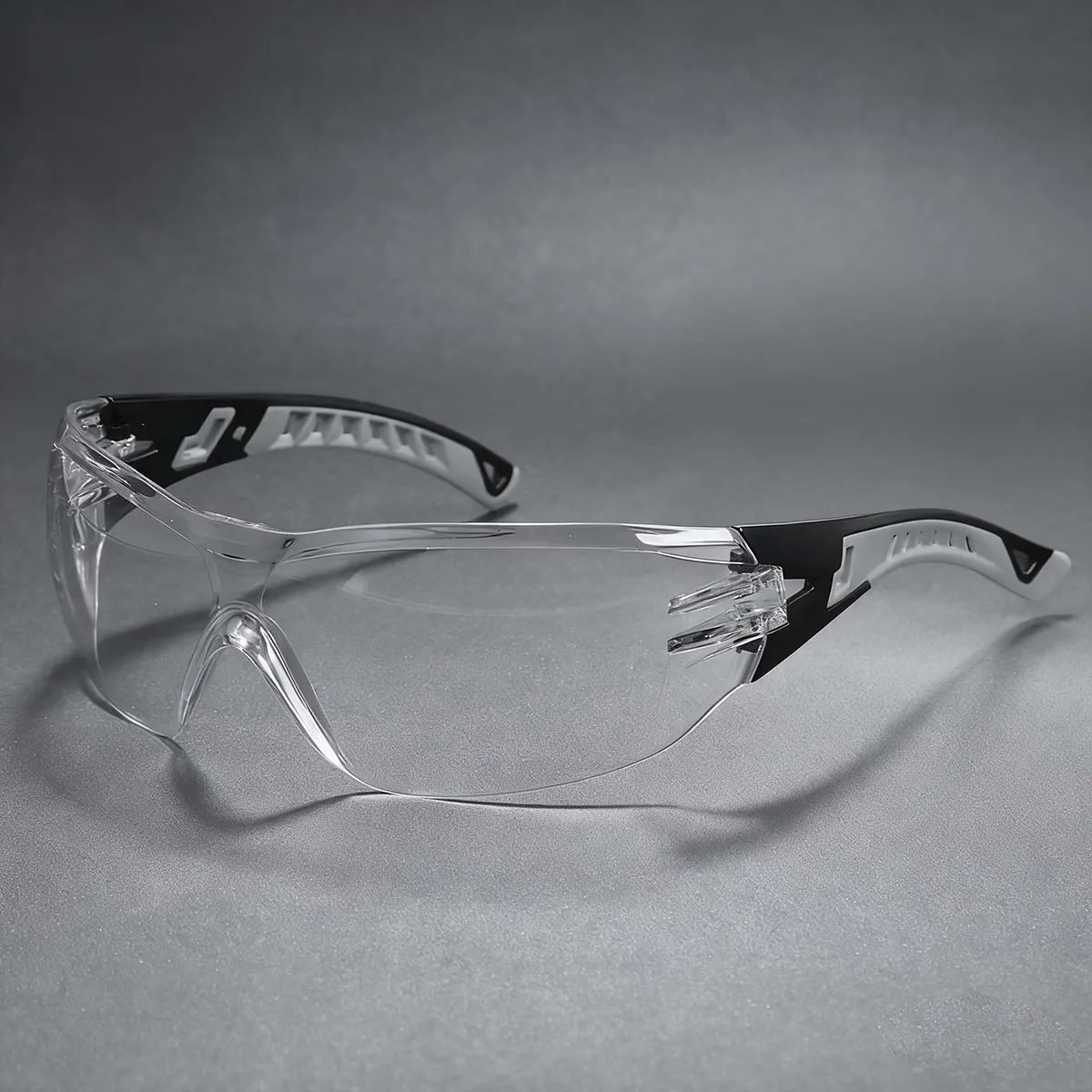 Dust Resistant Impact-Resistant Safety Glasses Anti-Fog UV400 Protection for Industrial Sports Lab Anti Fog Comfortable HM11