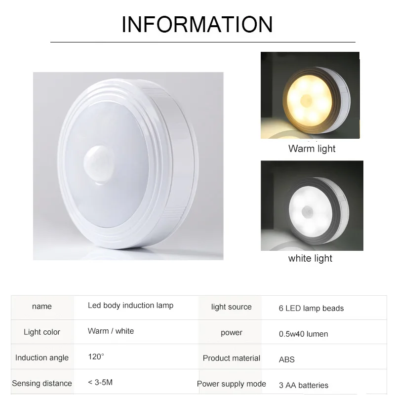 Lampu kabinet induksi tubuh manusia, lampu malam Sensor gerak, lampu Usb, lampu pencahayaan tangga baru, lampu 2023 surya Led putih