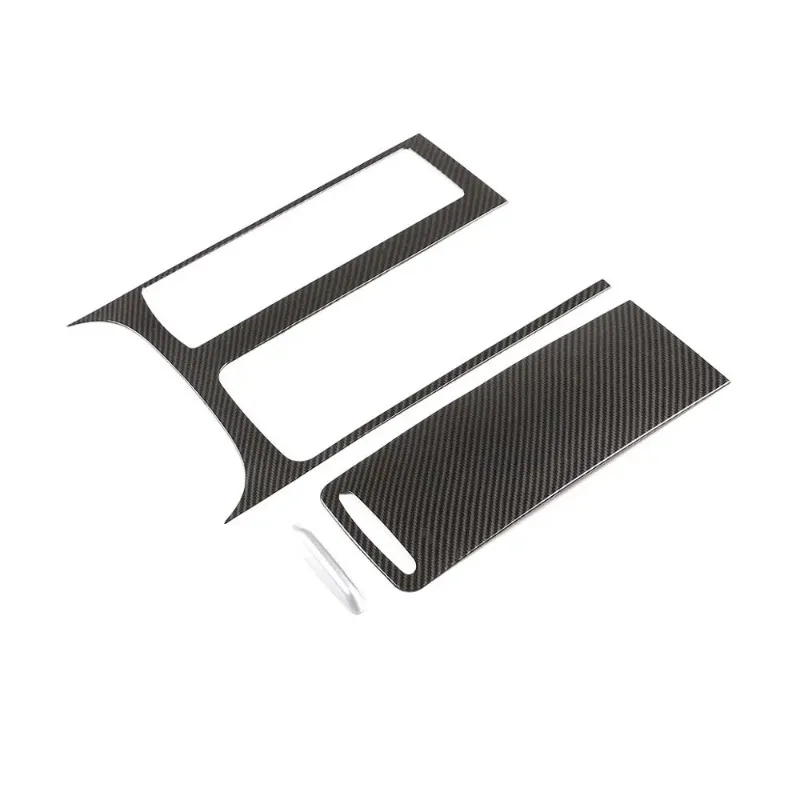 For Land Rover Range Rover Sport 2018-2022 ABS Carbon Fiber Car Center Console Panel Cover Trim Interior Car Accessories(LHD)