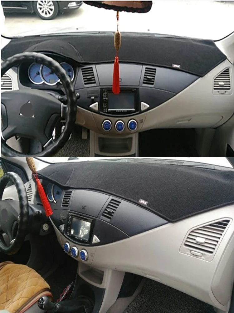 Картина 3: Для Mitsubishi Zinger Dashmat Dash Mat Dashboard Cover Инструментальная панель Солнцезащитный коврик Украшения