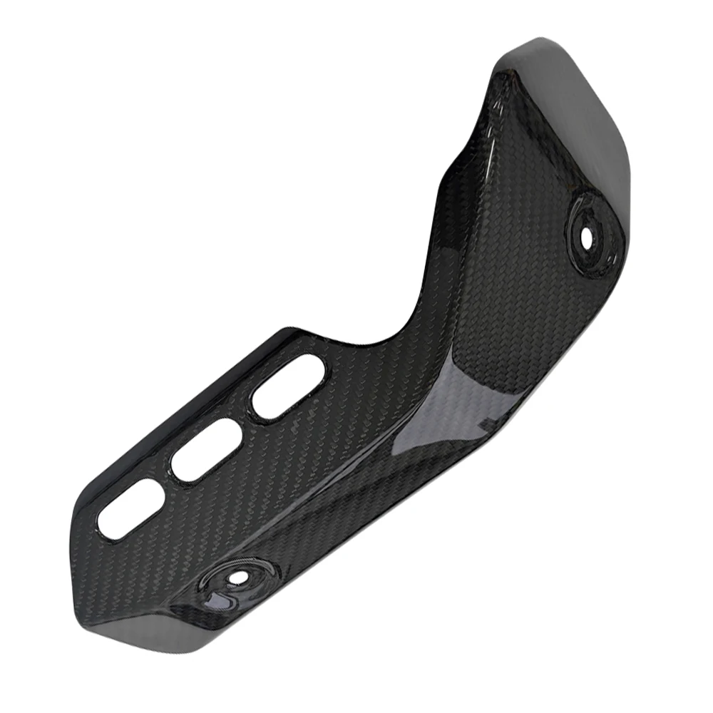 Copertura Protettiva per Tubi di Scarico Moto in Fibra di Carbonio per YAMAHA MT-07 MT07 2025-2026