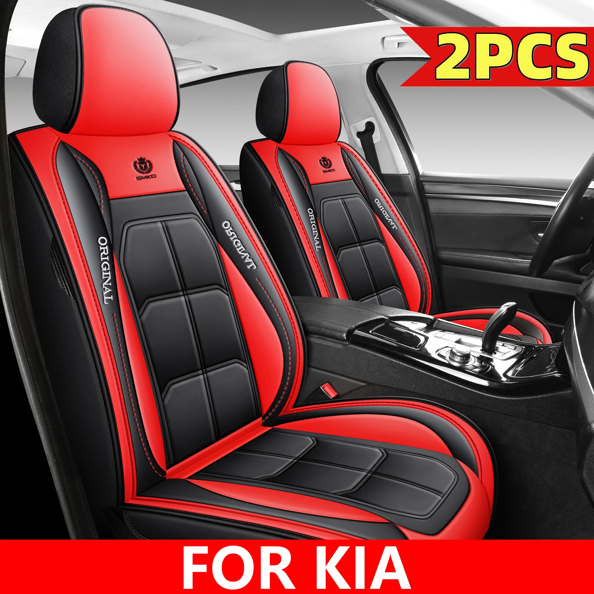 

FOR KIA Lion Run 2009-2025 Car seat covers muscle fully covered artificial leather waterproof wear-resistant and soft seat cover