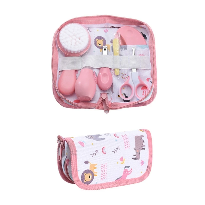 6Pcs Baby Care Nursery Care Kit Set Baby Nursery Healthcare and Grooming Kit Health Infant Set New Born Baby Products