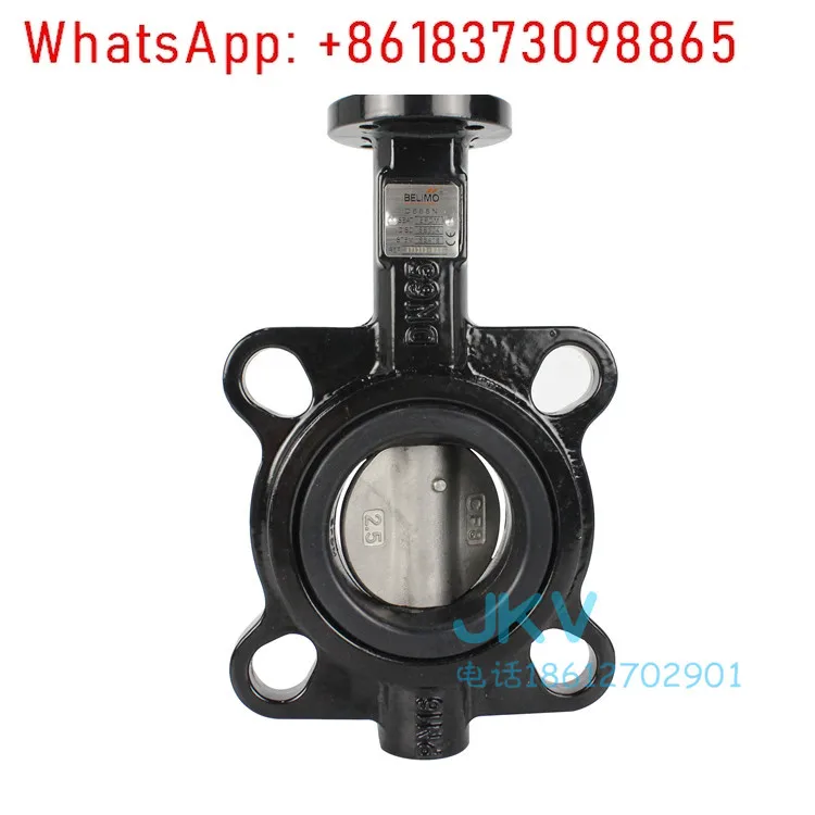 

Bolimo Electric Clamp D650N D665N Stainless Steel Plate Butterfly Valve for Air Conditioning Water