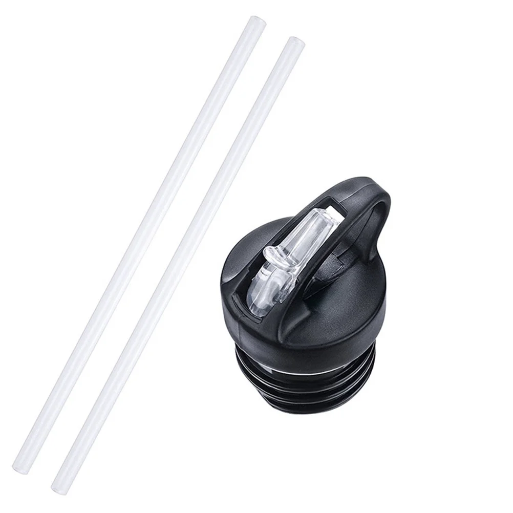 

3pcs Suction Nozzle Cover Plastic Bottle Lid For Vacuum Bottles Portable Camping Hiking Travel Use Replacement Cap Kitchen Bar