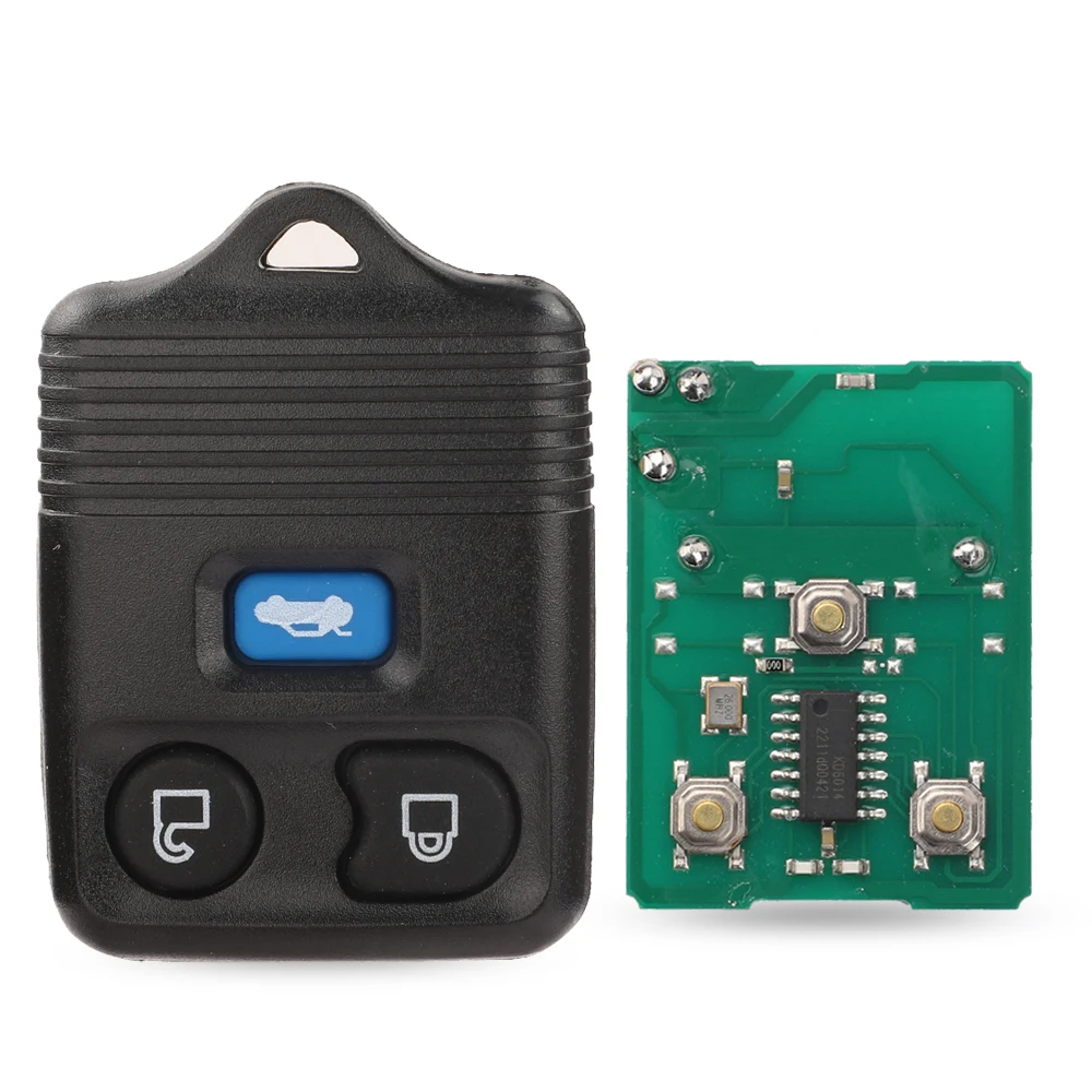รีโมท315/433 MHz jingyuqin สำหรับ Ford Escape F 150 Explorer 2001-2007 CWTWB1U345 CWTWB1U331ส่งสัญญาณ GQ43VT11T กุญแจ