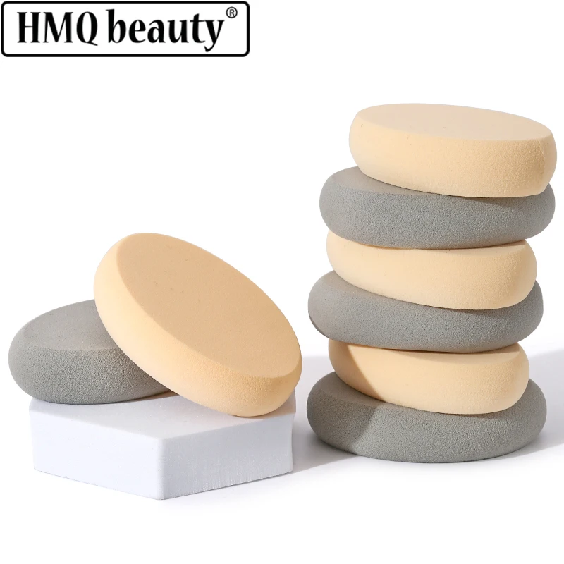 1Pcs Oval Sponge Wet And Dry Usabl Cosmetic Puff Easy To Clean Make Up Tools Liquid Foundation Applicable Makeup Tool