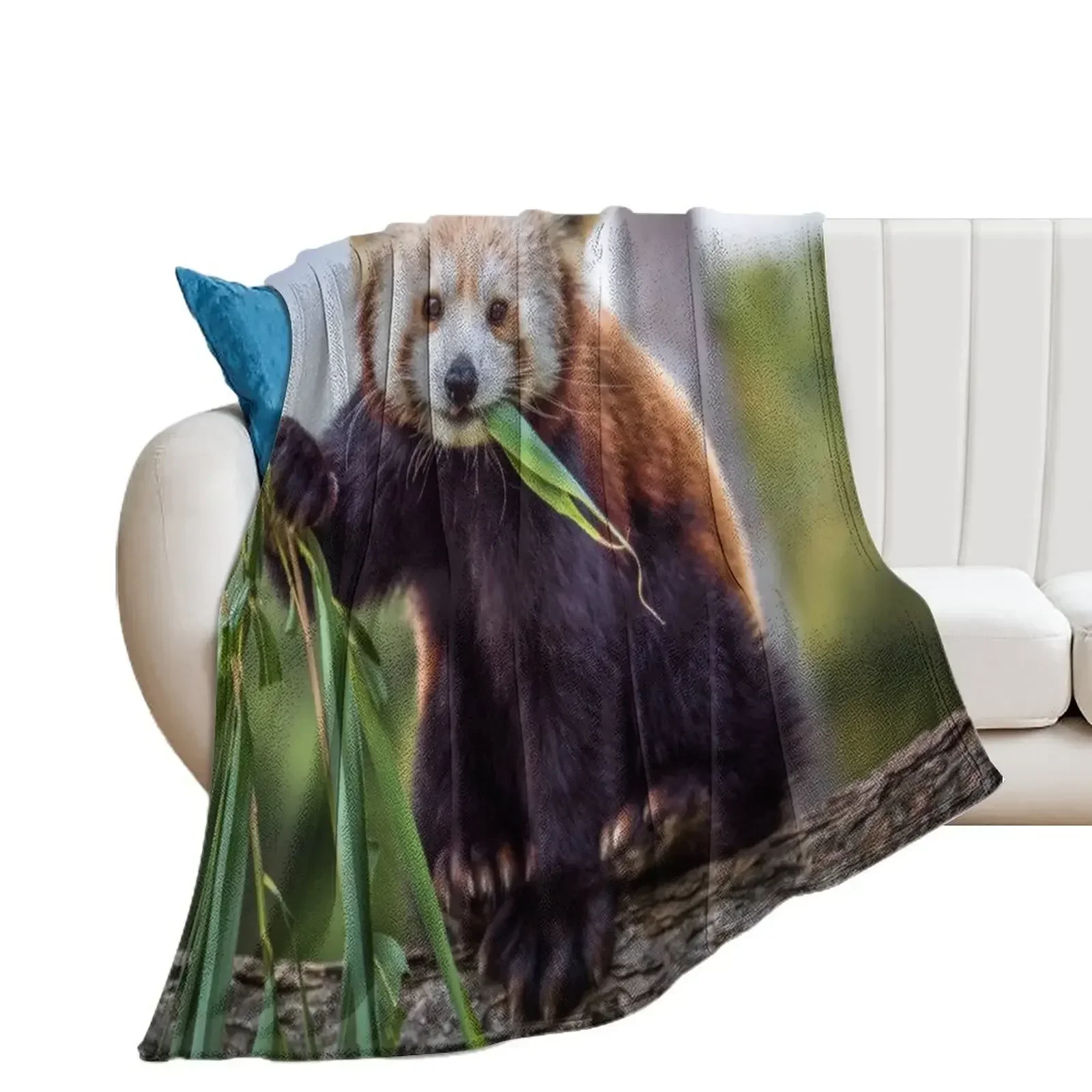 

Red Panda Throw Blanket Thermals For Travel Sofa Blankets