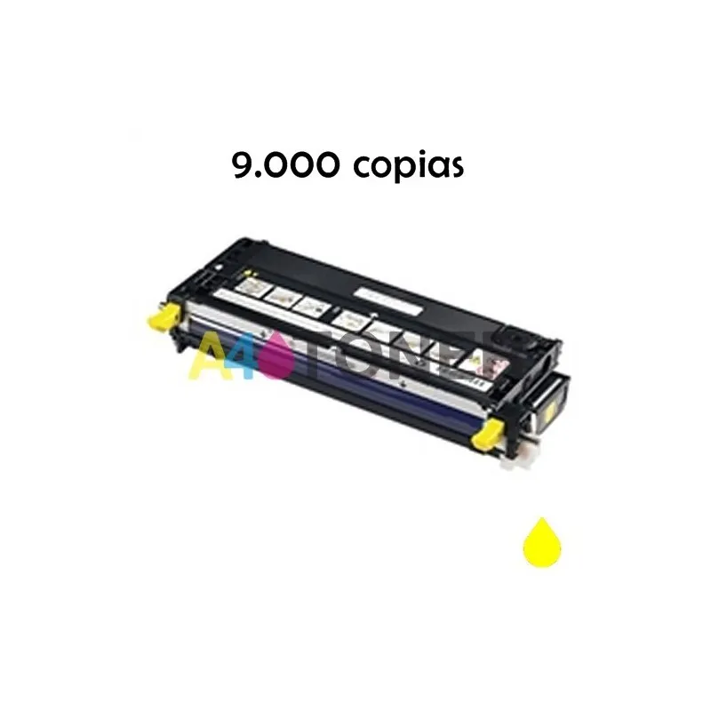 Alternative Toner c3800and yellow, replaces original toner C13S051128 - C13S051124 A4toner.com