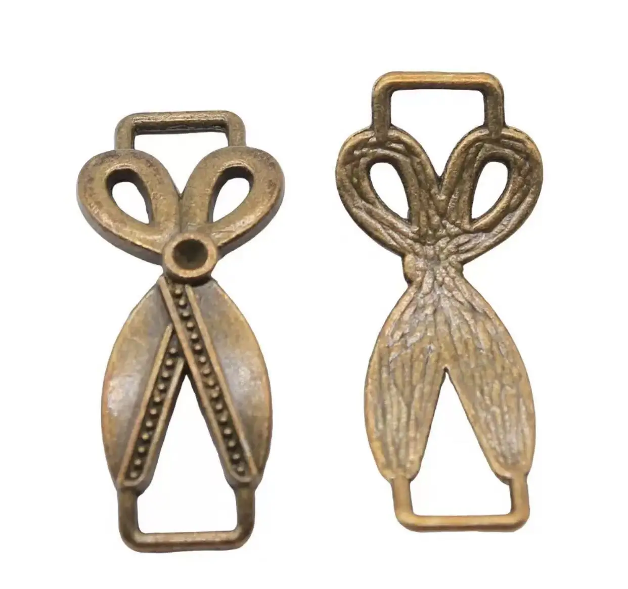 15pcs   31*14mm  Vintage scissors design connector for handmade findings DIY accessories HW3755