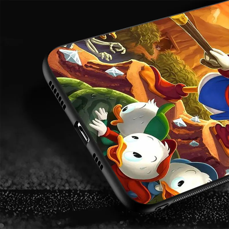 Disney Donald Duck Case For Samsung Galaxy S22 Ultra S23 S20 FE S21 Plus S10 Lite S10e S9 S8 S24 Black Mobile Soft Phone Cover