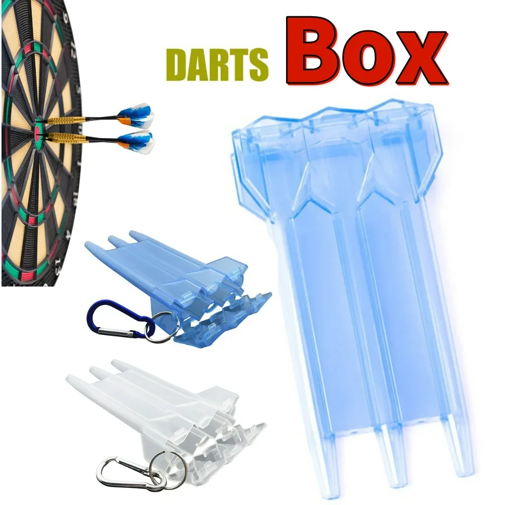 

Портативная прозрачная коробка для дартса ABS, встроенная универсальная коробка для дартса, подходит для большинства дартс