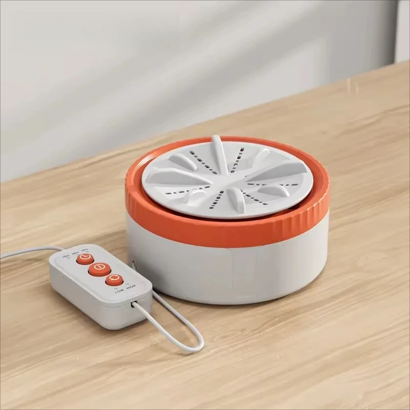 NEW Mini USB Washing Machine 3 Gear Timing Rotating Turbine for Underwear Socks Baby's Clothes - Compact Laundry for Travel