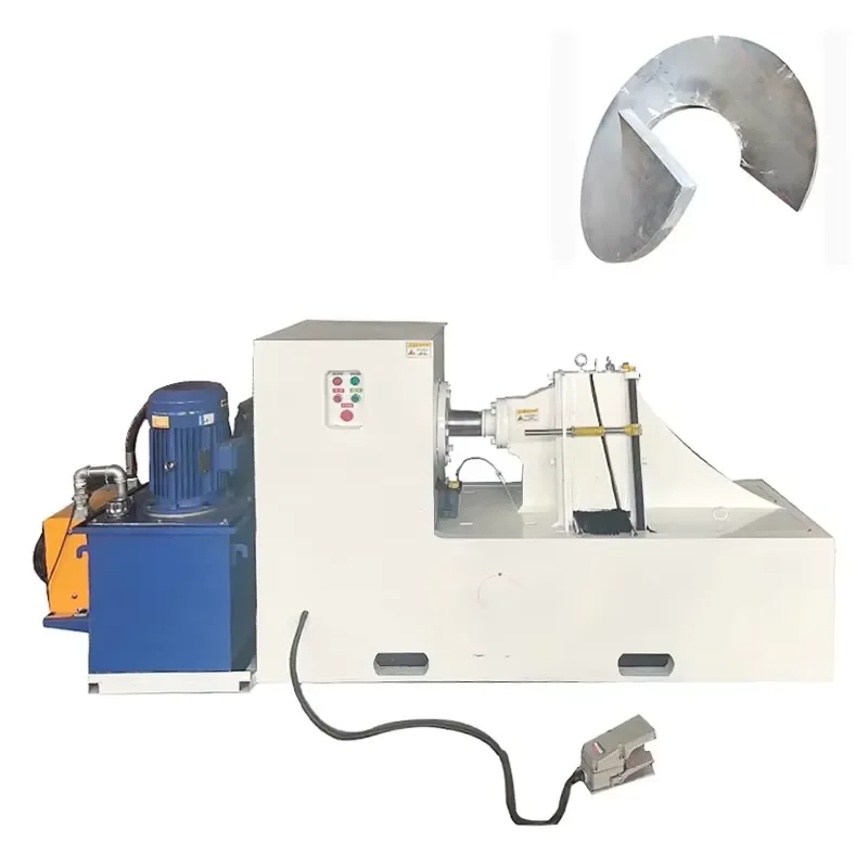 2026 CE Sectional Screw Blade Stainless Steel Spiral Shaft Blade Helical Flight Bending Forming Machine