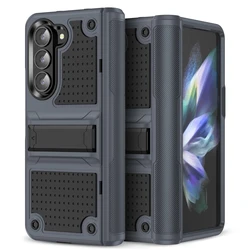 Funda resistente a prueba de golpes para Samsung Galaxy Z Fold 6 5 fold6 Fold5 5G Zfold5 Fundas protectoras con bisagra y soporte