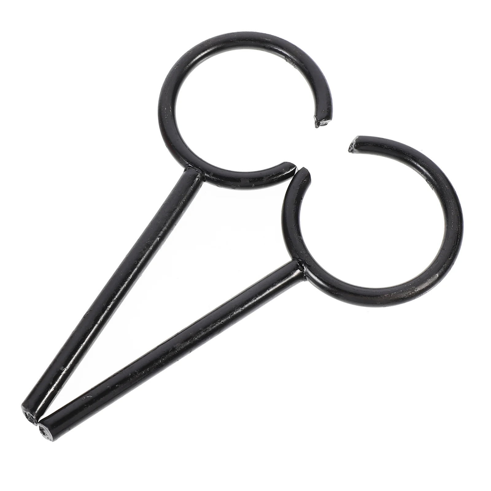 2 Pcs Fixture Chemical Experiment Equipment Instruments Ring Laboratory Support Iron