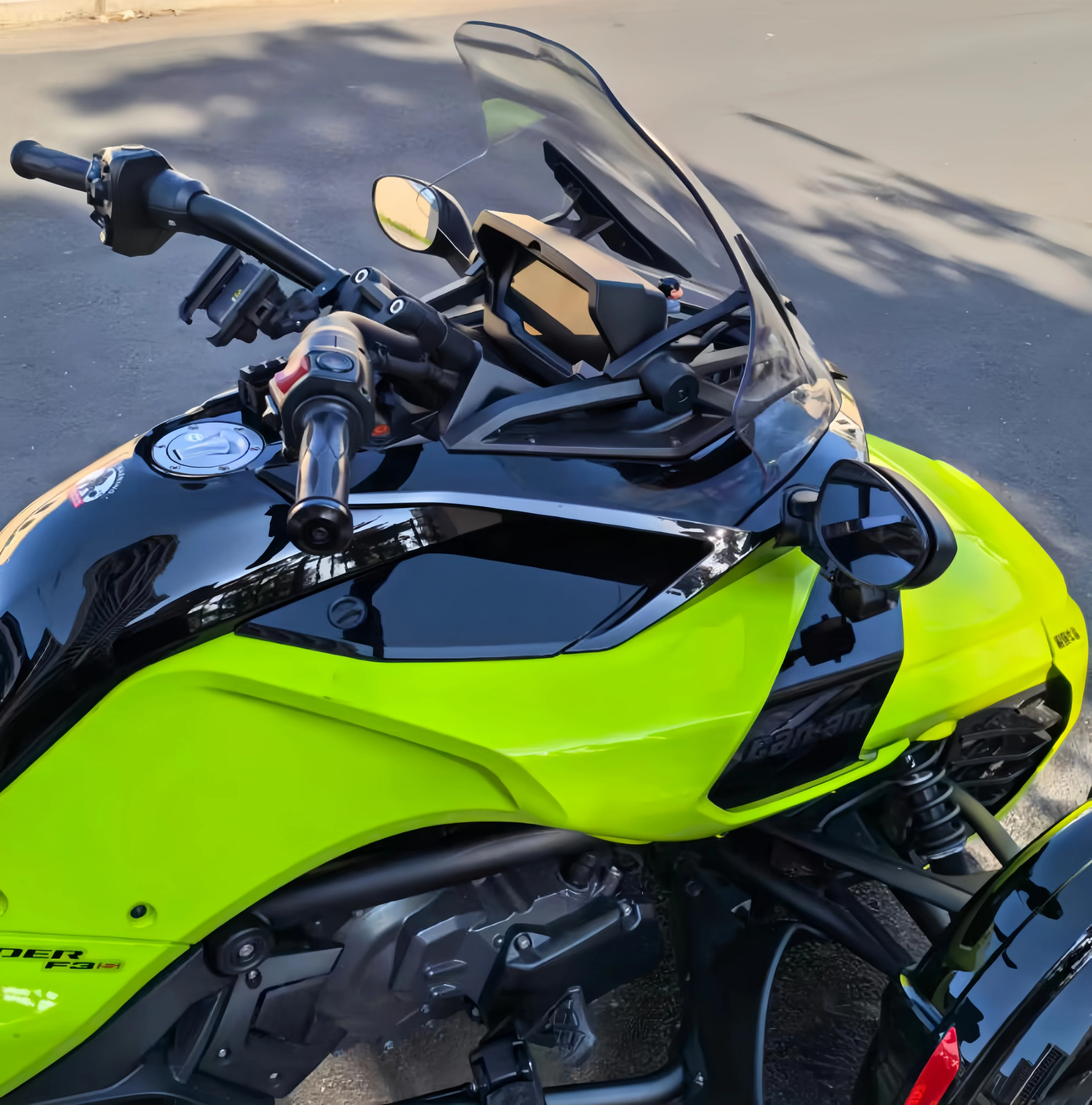 Accessories For Can-Am Spyder F3-S 2021-2023 2022 New Instrument Sun Visor Cover Protection Spyder F3-S