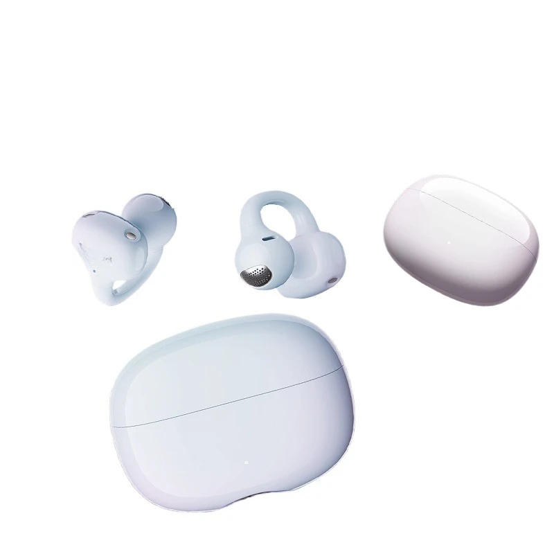 

Q ear clip type open non-leakage sports running long battery life wireless bluetooth headset