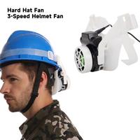 New Helmet Hat Fan 3 Gear Speed Cooling Summer Universal Adapter For Most Cap Style Safety Helme
