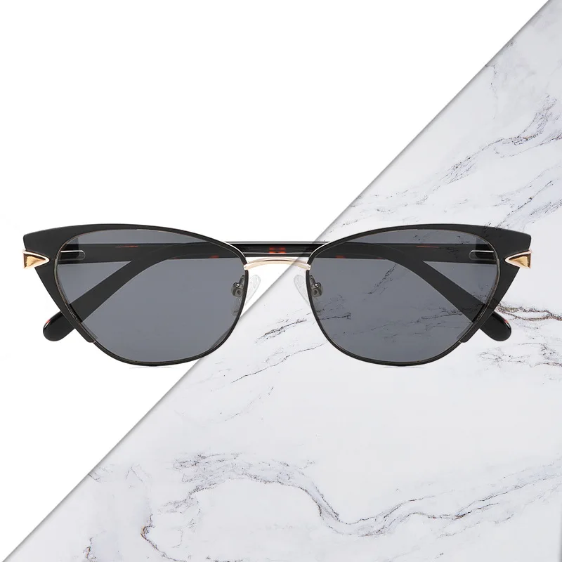 

Мужские поляризационные солнцезащитные очки в оправе для женщин, солнцезащитные очки, металлические легкие гибкие модные очки для вождения UV400