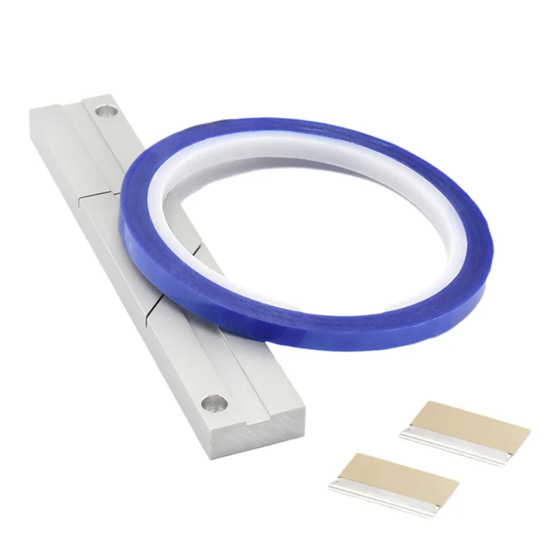 AT82-كتلة ربط مع شريط زعيم وشفرتين للقطع، مجموعة ربط الشريط مقاس 10 بوصة لإصلاح الشريط المكسور لـ Revoxsonido #3