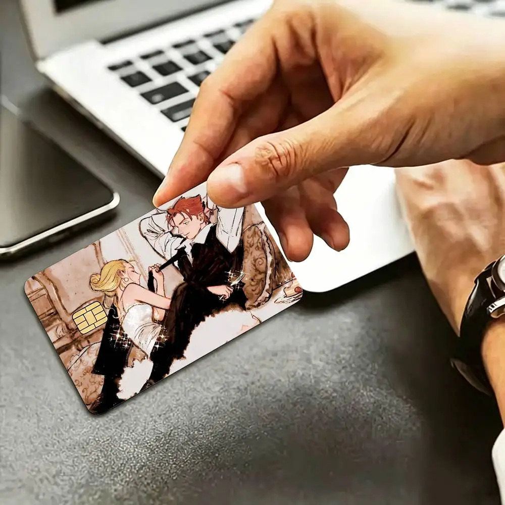 Manga V-Veil K-KotteriS Art Print HD Waterproof Credit Card Stickers Silicone Decals For Chip Game Cards Gift