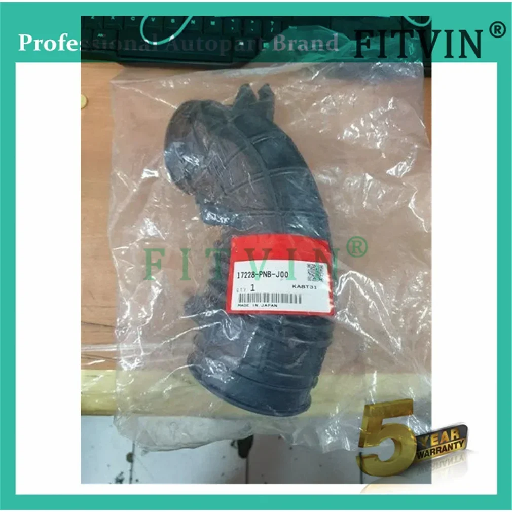 17228-PNB-J00 Air Cleanner Air Intake Hose Air Flow Tube for Honda CRV 2002 2003 2004 2005 2006 2.4L 17228PNBJ00 New