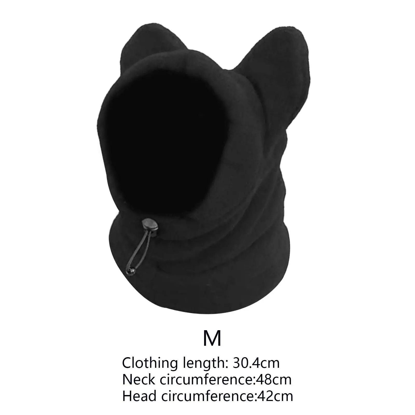 Pet Dog Winter Warm Hat Adjustable Dog Ear Cover Dog Headwear for Kitten Small,