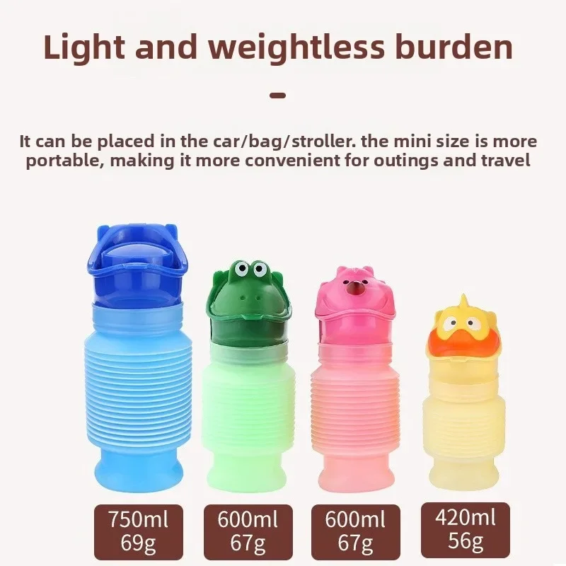 Portable Urine Bag Potty Urinal Hygienic Leak Proof Toilet Car Travel Foldable Women Men Toddler Potty Pee Training Potty